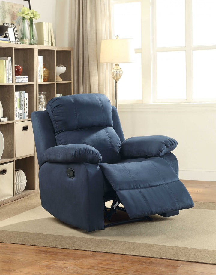 36" Brown Microfiber Recliner