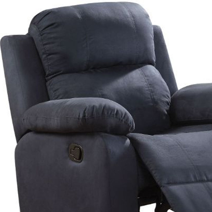 36" Brown Microfiber Recliner