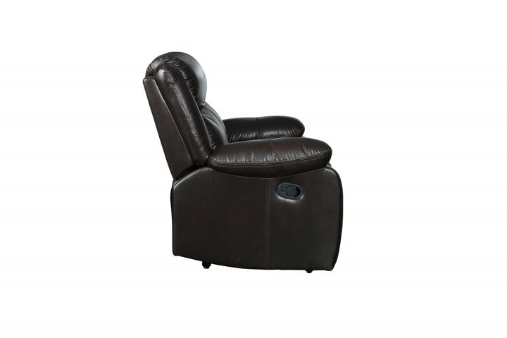 42" Brown  Reclining Chair