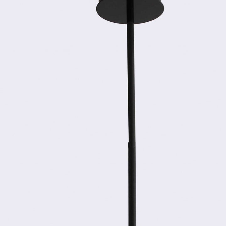 19 X 19 X 40.5 Black Aluminum Pendant Lamp