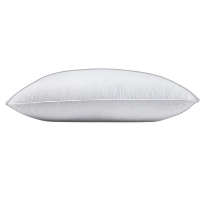 Set Of 2 Lux Sateen Down Alternative Standard Size Firm Pillows