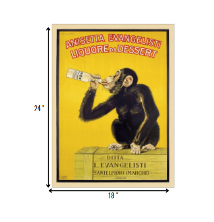 Anisetta Evangelisti Italian Liquor Unframed Print Wall Art