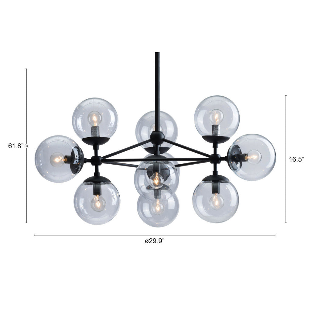 Abundant Ceiling Lamp Black