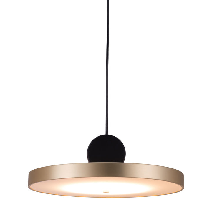 Gold Shaded Metal LED Dimmable Ceiling Light