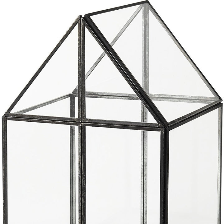 House Shaped Glass Terrarium