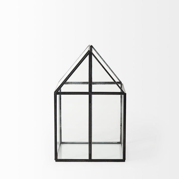 House Shaped Glass Terrarium