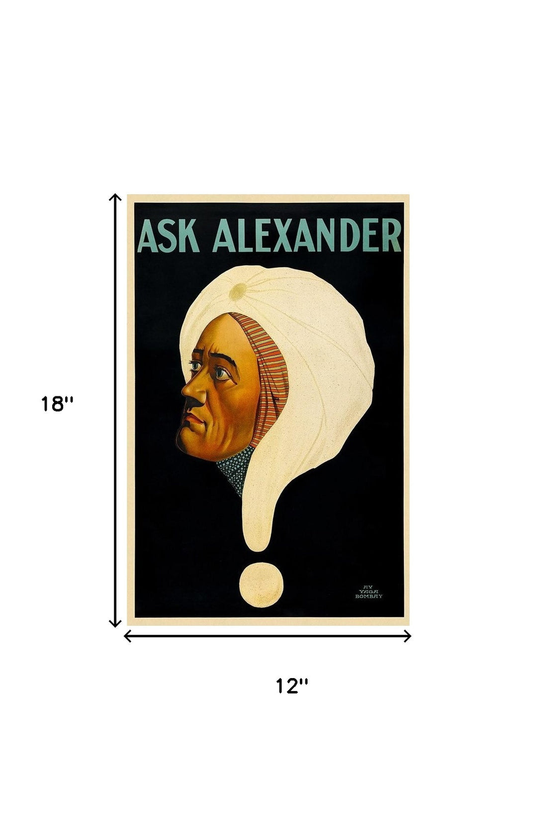 Vintage Alexander Vintage Magic Unframed Print Wall Art