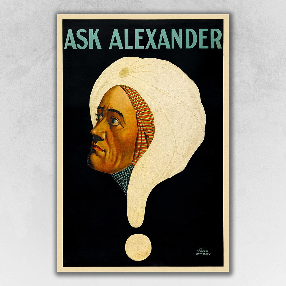 Vintage Alexander Vintage Magic Unframed Print Wall Art