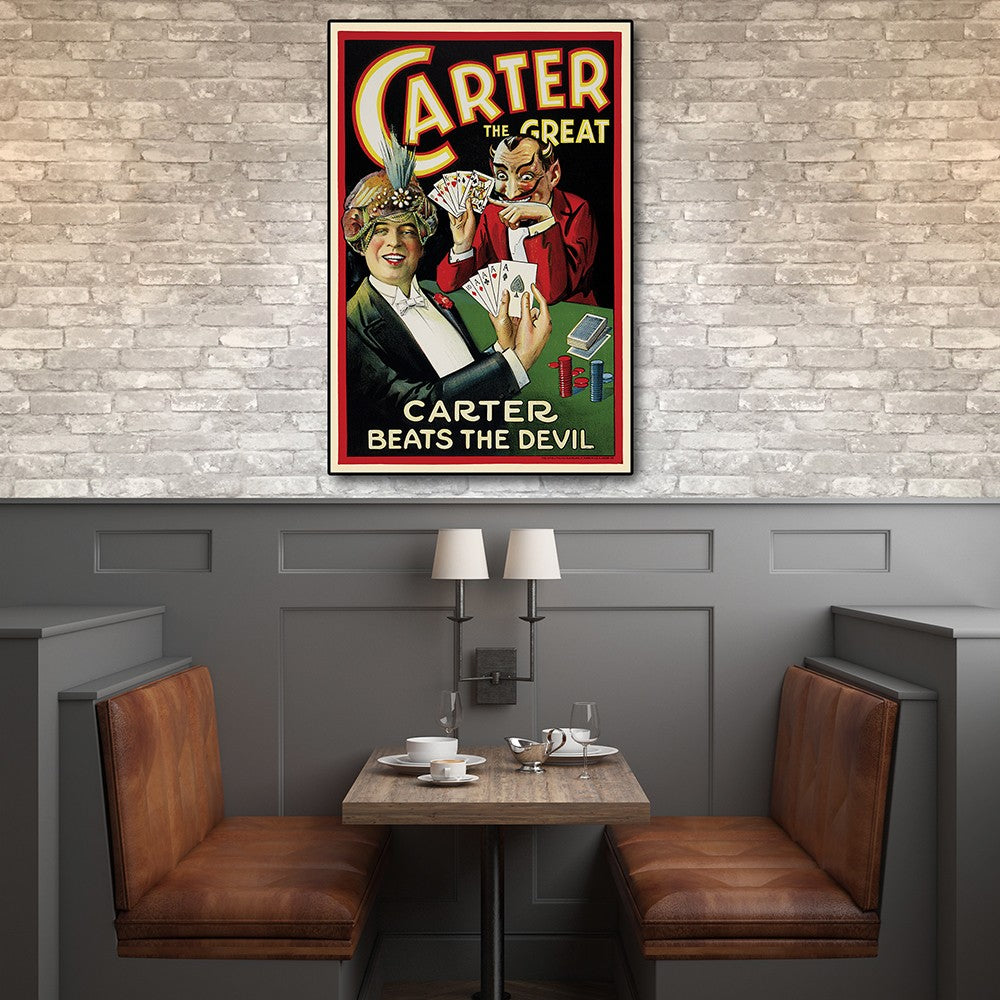 Vintage 1922 Carter Vintage Magic Unframed Print Wall Art