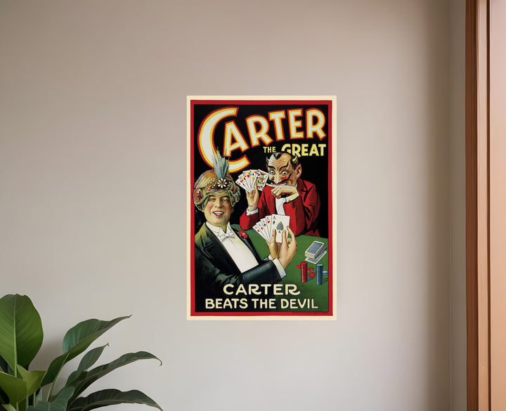 Vintage 1922 Carter Vintage Magic Unframed Print Wall Art