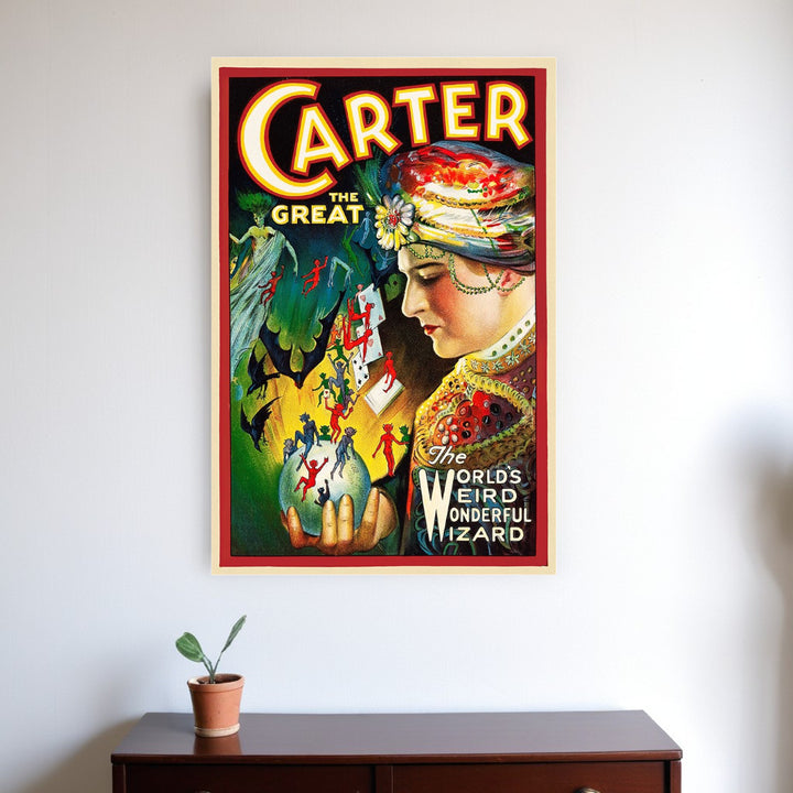 Vintage Carter Vintage Magic Unframed Print Wall Art