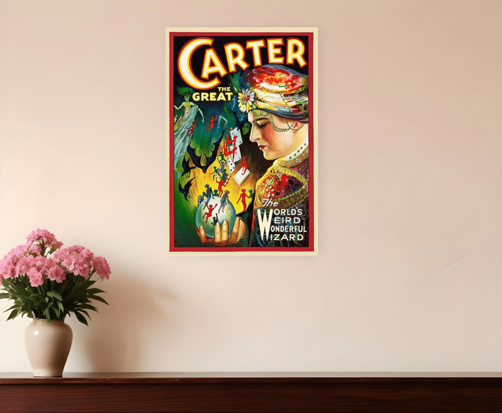 Vintage Carter Vintage Magic Unframed Print Wall Art