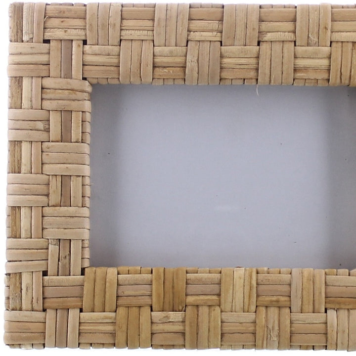 4x6 Woven Bamboo Rectangular Frame