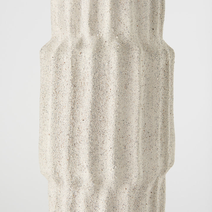 23" Jumbo Organic Textured Sand Vase