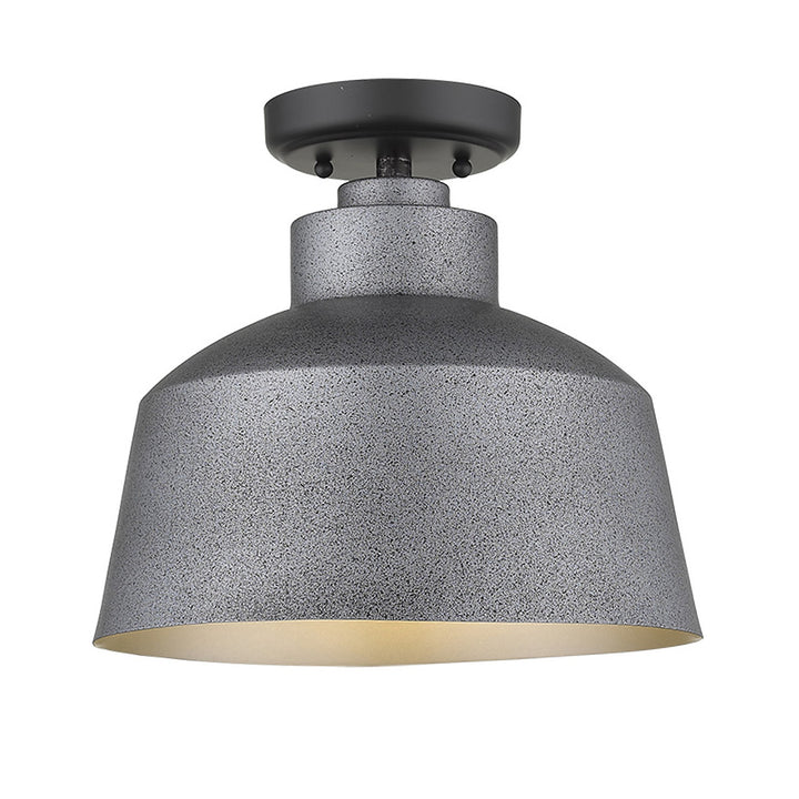 Barnes 1-Light Gray Convertible Pendant