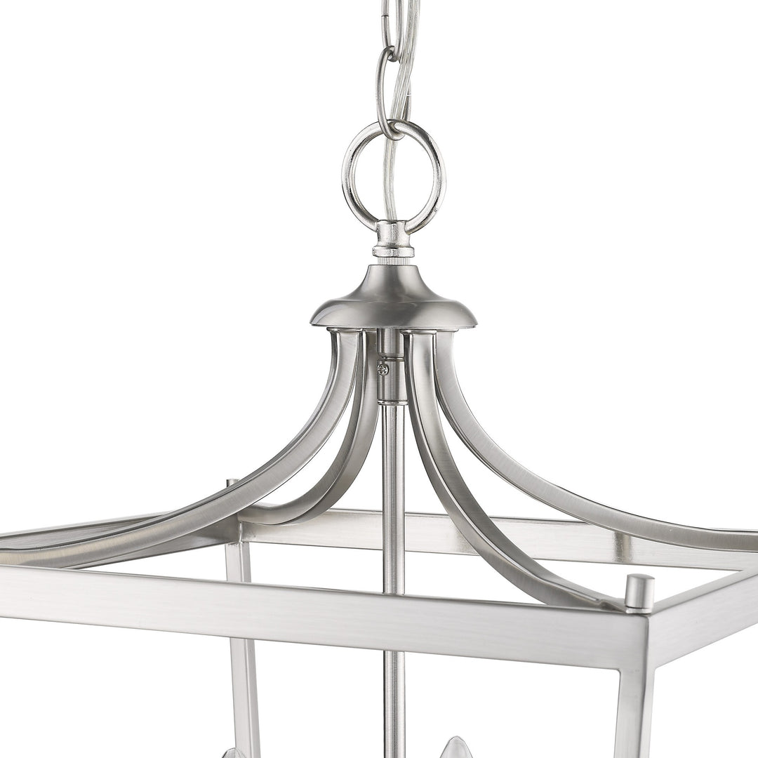 Kennedy 4-Light Satin Nickel Pendant