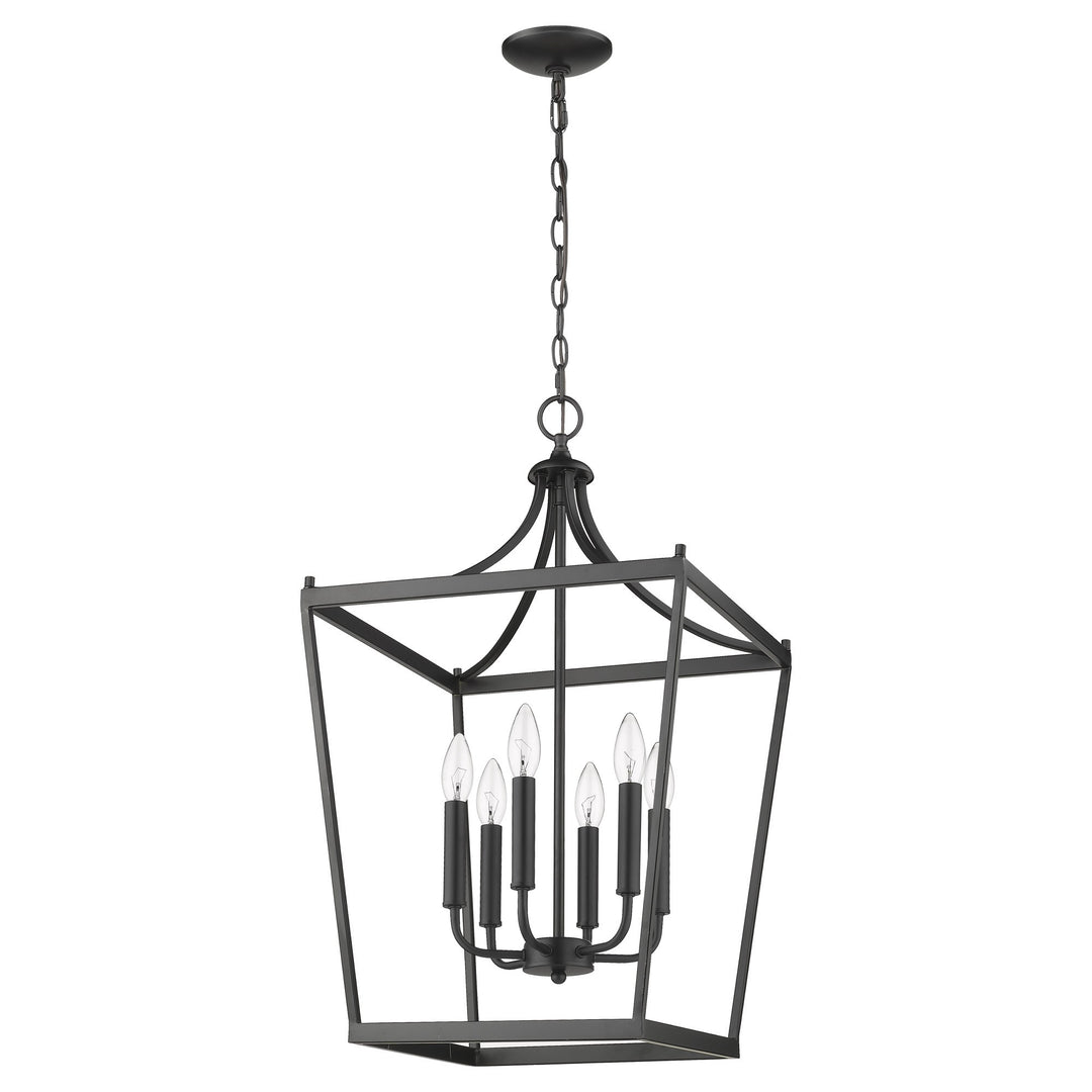 Kennedy 6-Light Matte Black Pendant