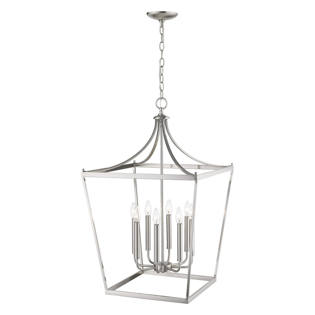 Kennedy 8-Light Satin Nickel Pendant