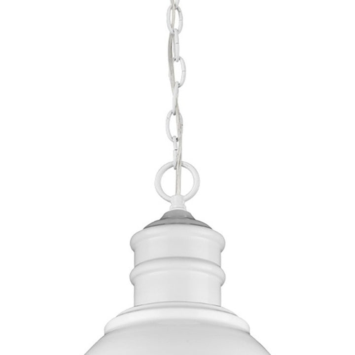 Colby 1-Light White Pendant