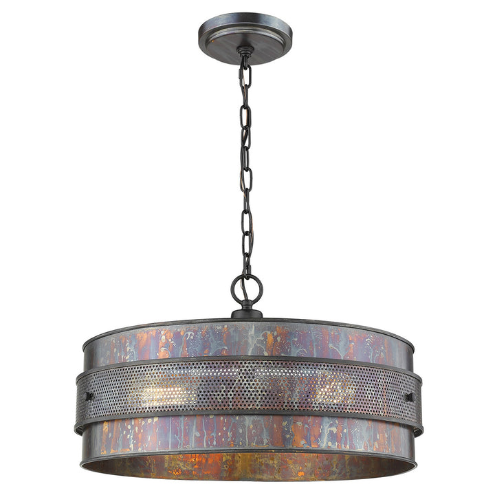 Ryker 3-Light Bronze Patina Pendant