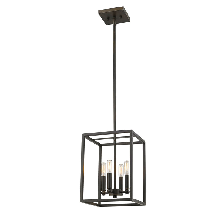 Cobar 4-Light Oil-Rubbed Bronze Pendant