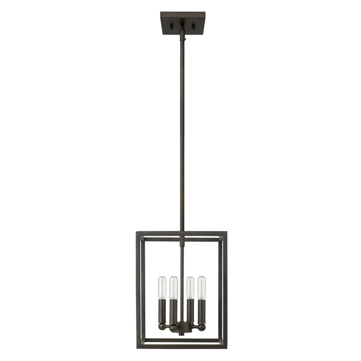 Cobar 4-Light Oil-Rubbed Bronze Pendant