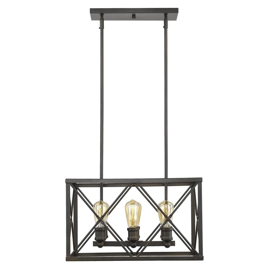 Brooklyn 6-Light Oil-Rubbed Bronze Pendant