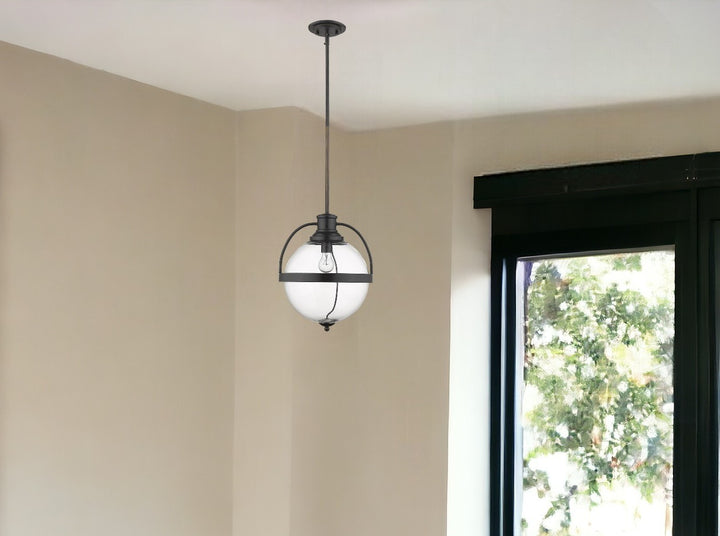 Kassian 1-Light Oil-Rubbed Bronze Pendant