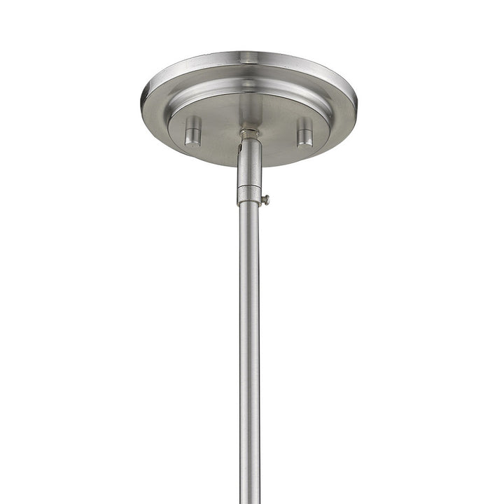 Kassian 1-Light Satin Nickel Pendant