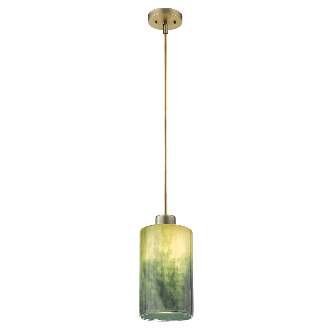 Monet 1-Light Brass Pendant