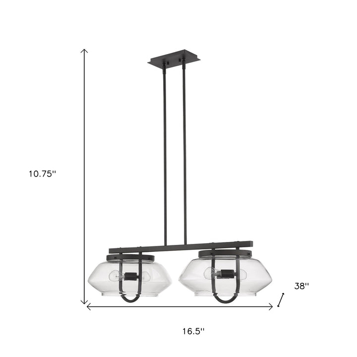 Garner 4-Light Oil-Rubbed Bronze Island Pendant