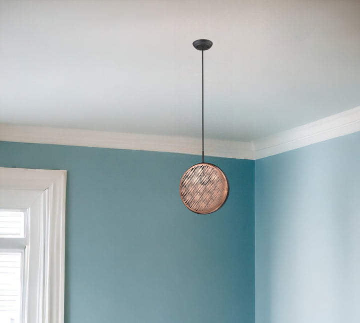 Tholos 1-Light Matte Black Pendant