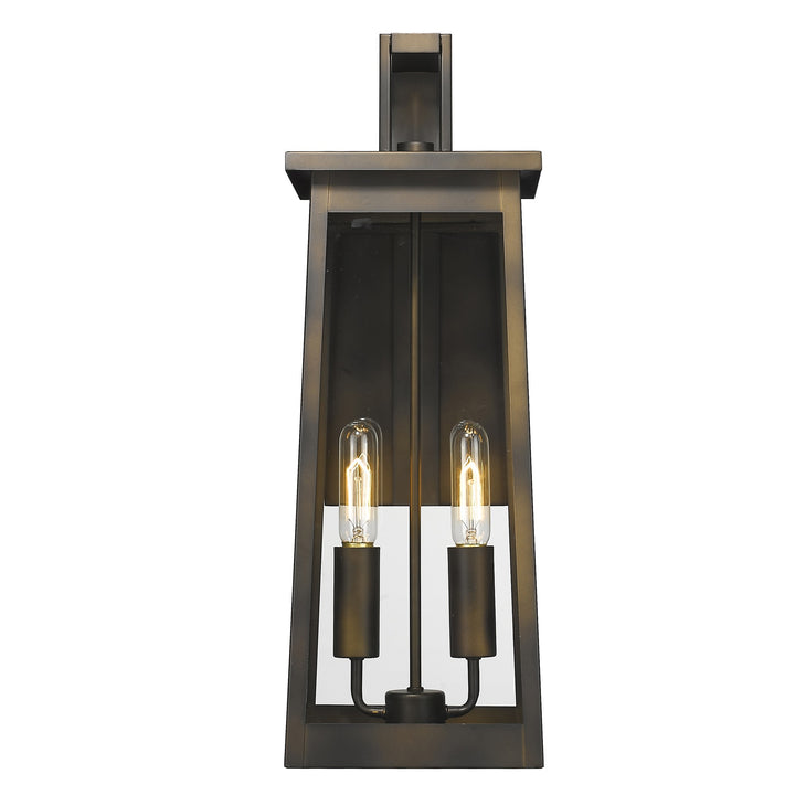 Alden 2-Light Oil-Rubbed Bronze Wall Light