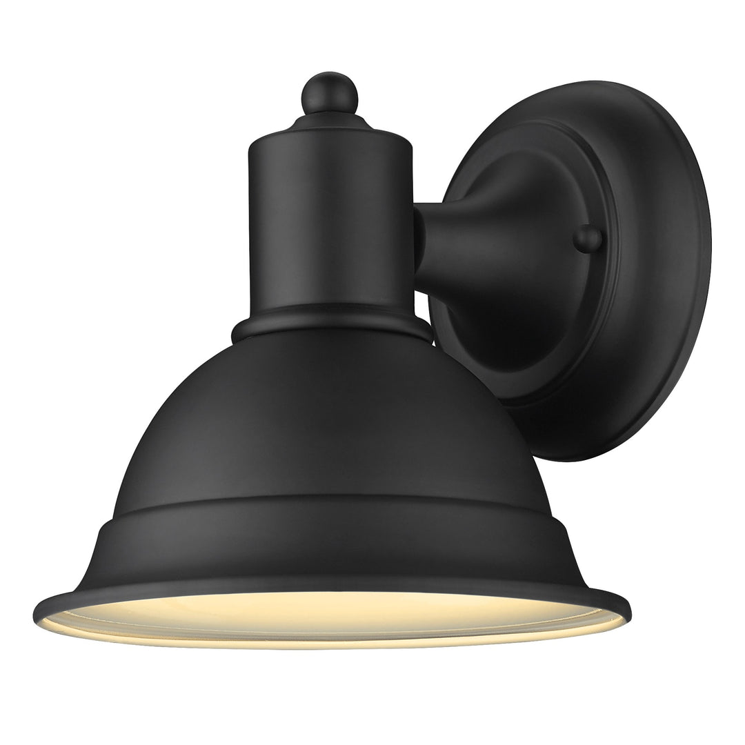 Matte Black Aluminum Wall Sconce