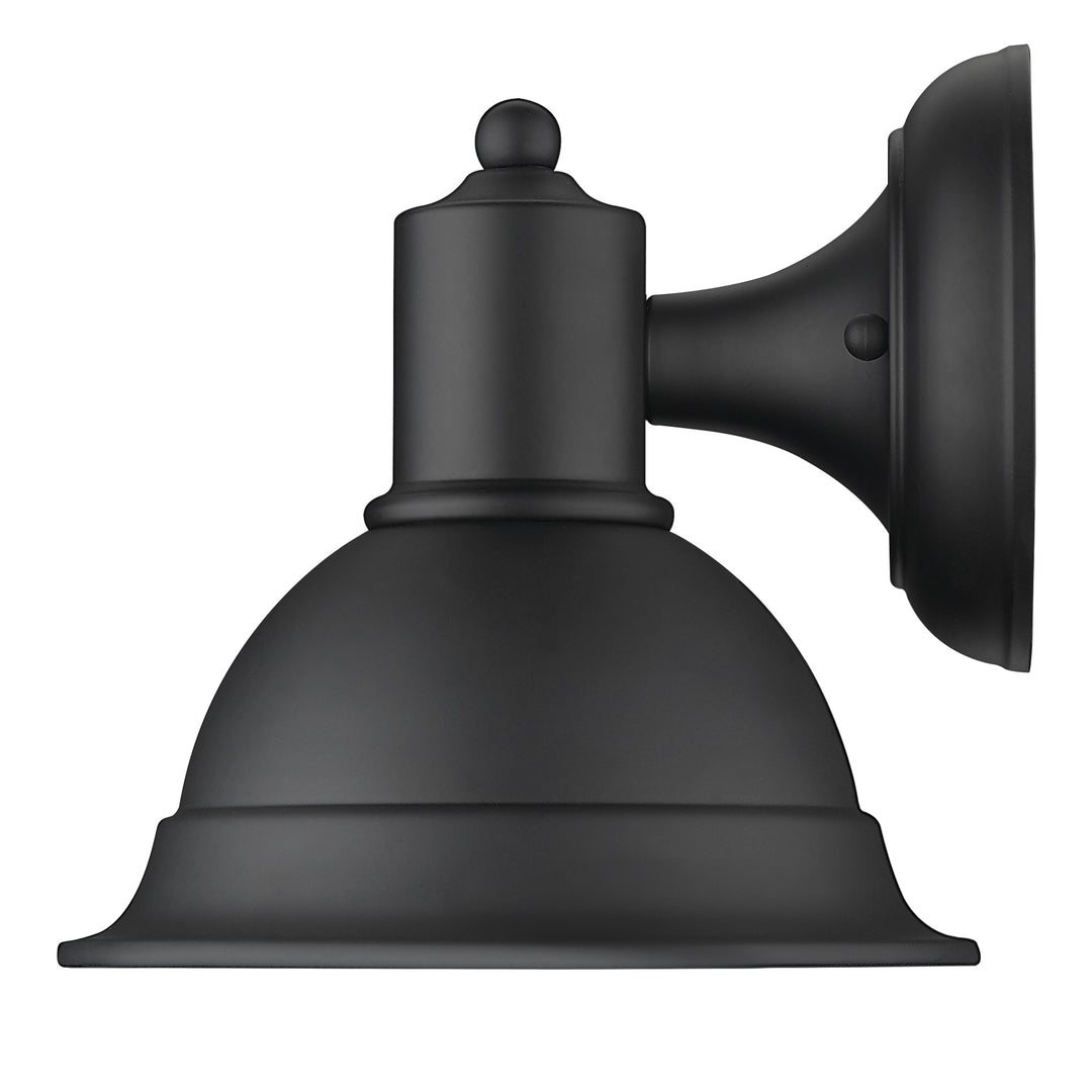 Matte Black Aluminum Wall Sconce