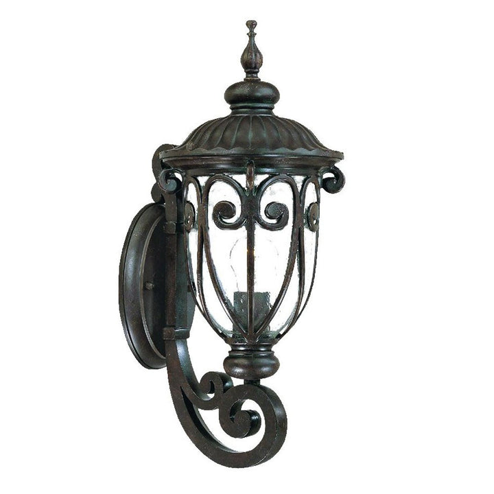 Traditional Dark Brown Wall Sconce