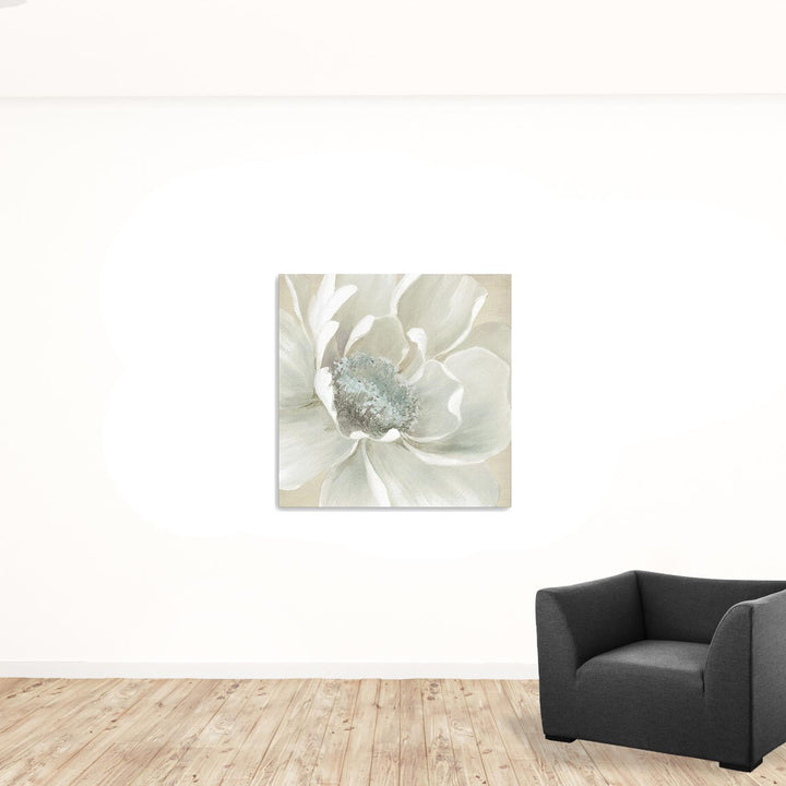 Soft Winter Flower Unframed Print Wall Art