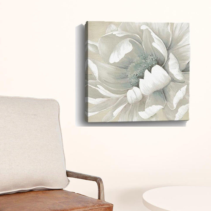 Soft Winter Flower In Bloom Unframed Print Wall Art