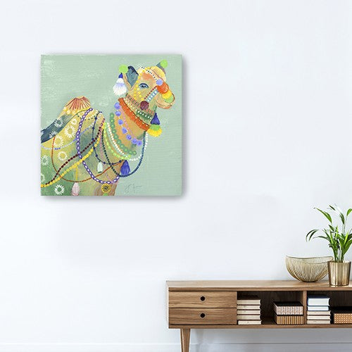 Moroccan Inspired Camel Unframed Print Wall Art