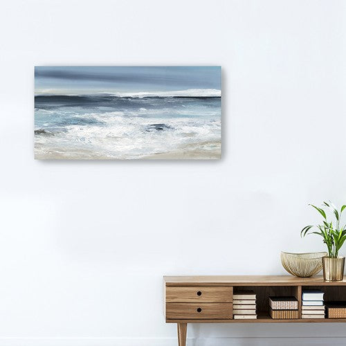 Long Beach Shore Unframed Print Wall Art