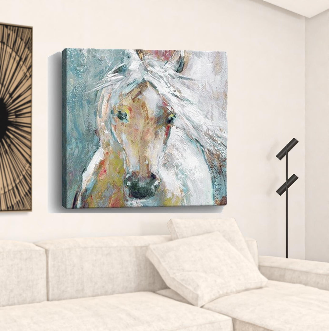 Whimsical Horse Unframed Print Wall Art