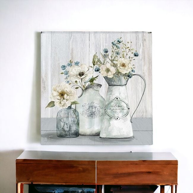 Rustic Flowers Unframed Print Wall Art