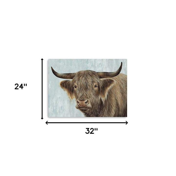 24" x 18" Bold No Bull Canvas Wall Art