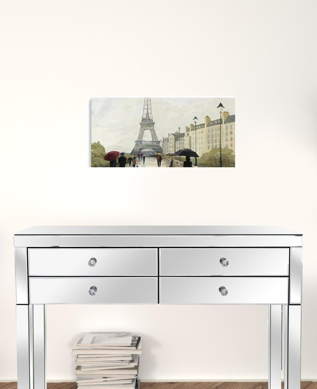 Parisian Rainy Day Unframed Print Wall Art