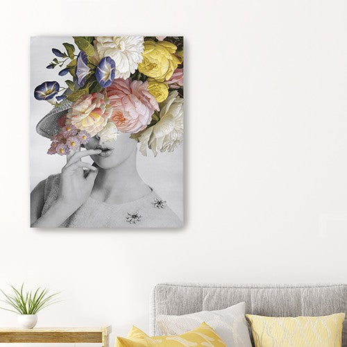 Glamorous Garden Party Dress Up Unframed Print Wall Art