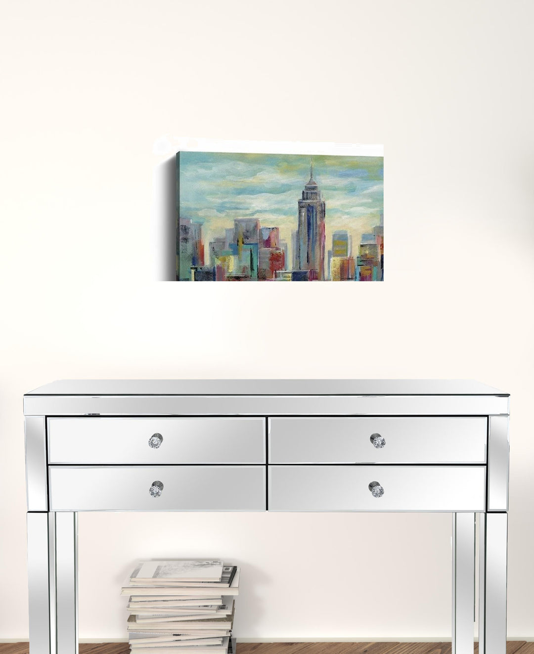 20" x 16" Vibrant NYC Skyline Canvas Wall Art