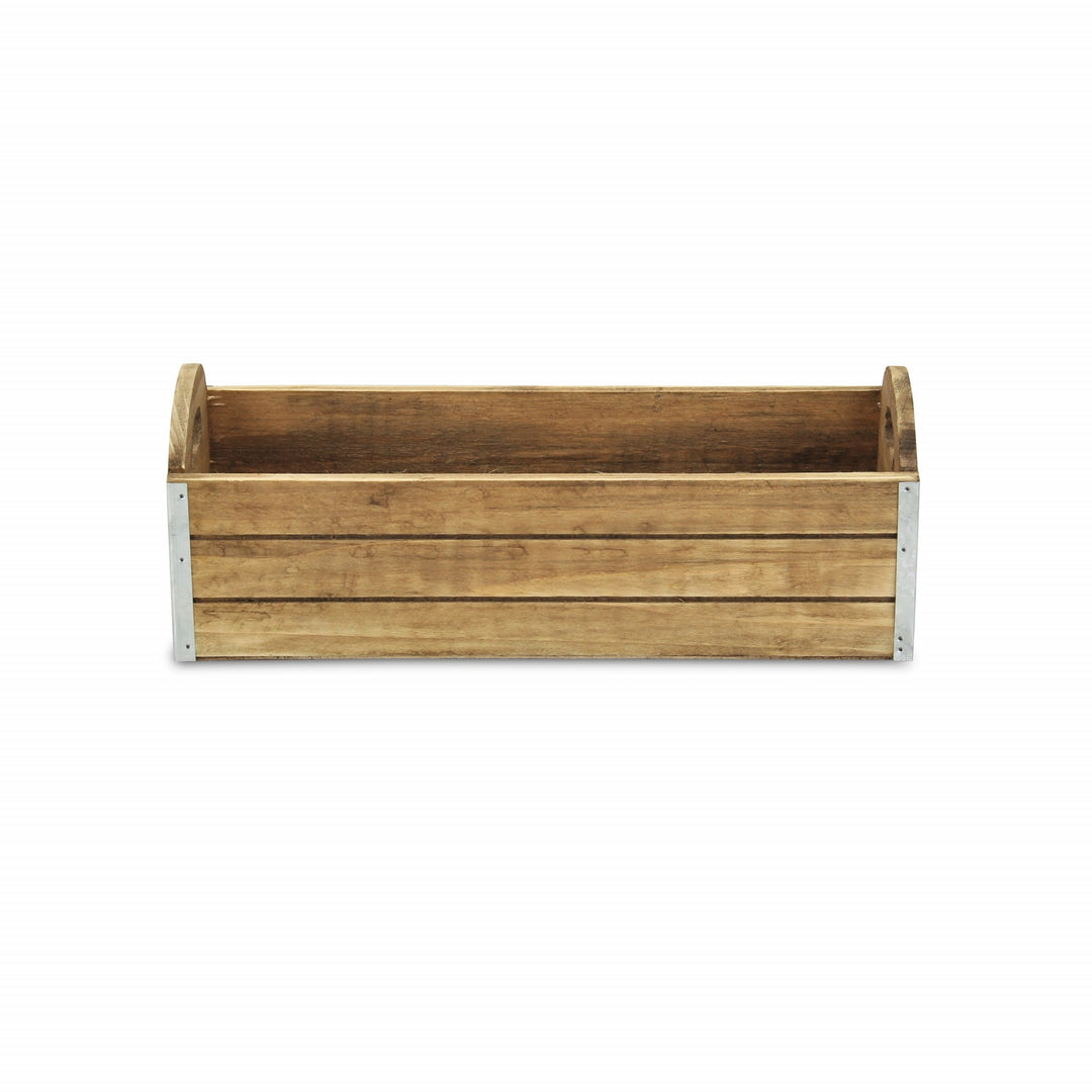 Rectangular Wooden Box Planter