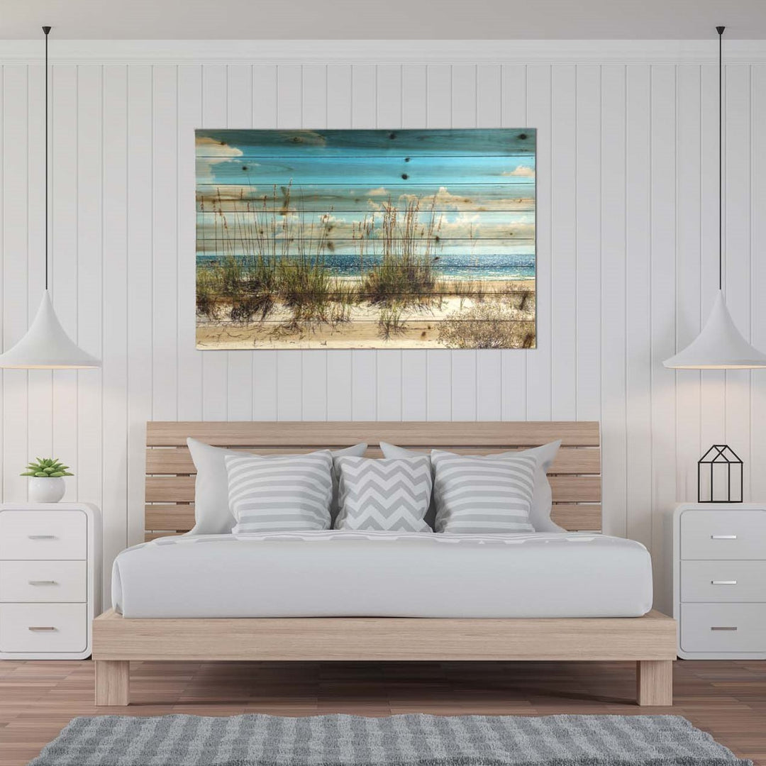 Ocean Sand Dunes Unframed Photograph Wall Art