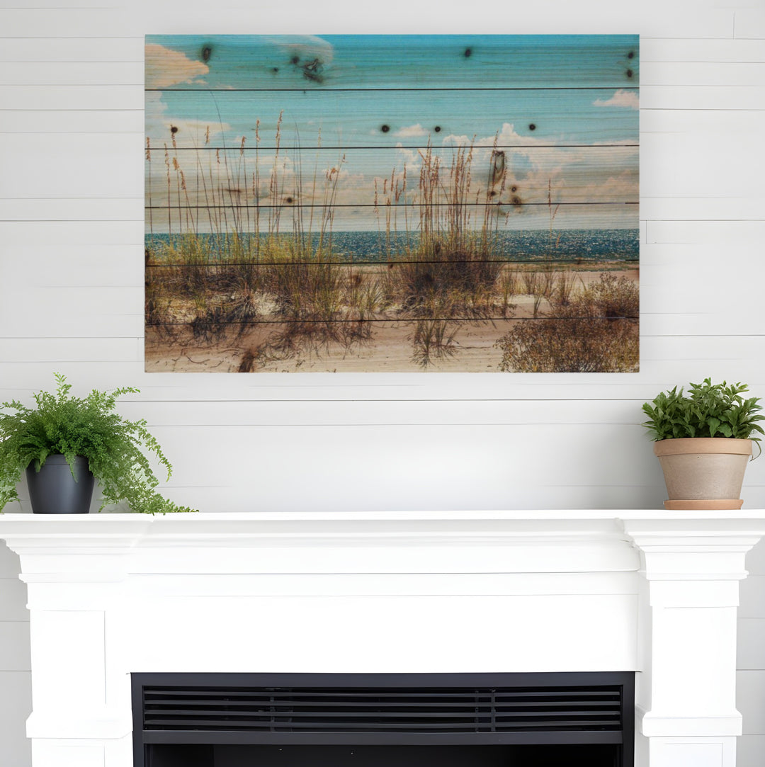 Ocean Sand Dunes Unframed Photograph Wall Art