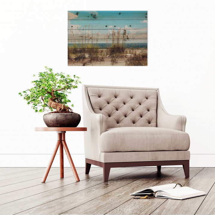 Ocean Sand Dunes Unframed Photograph Wall Art